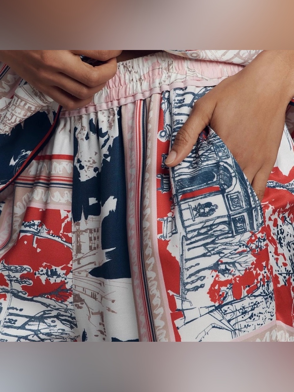 Anthropologie Maeve Brooklin Wide Leg Pants - Picture 3 of 12